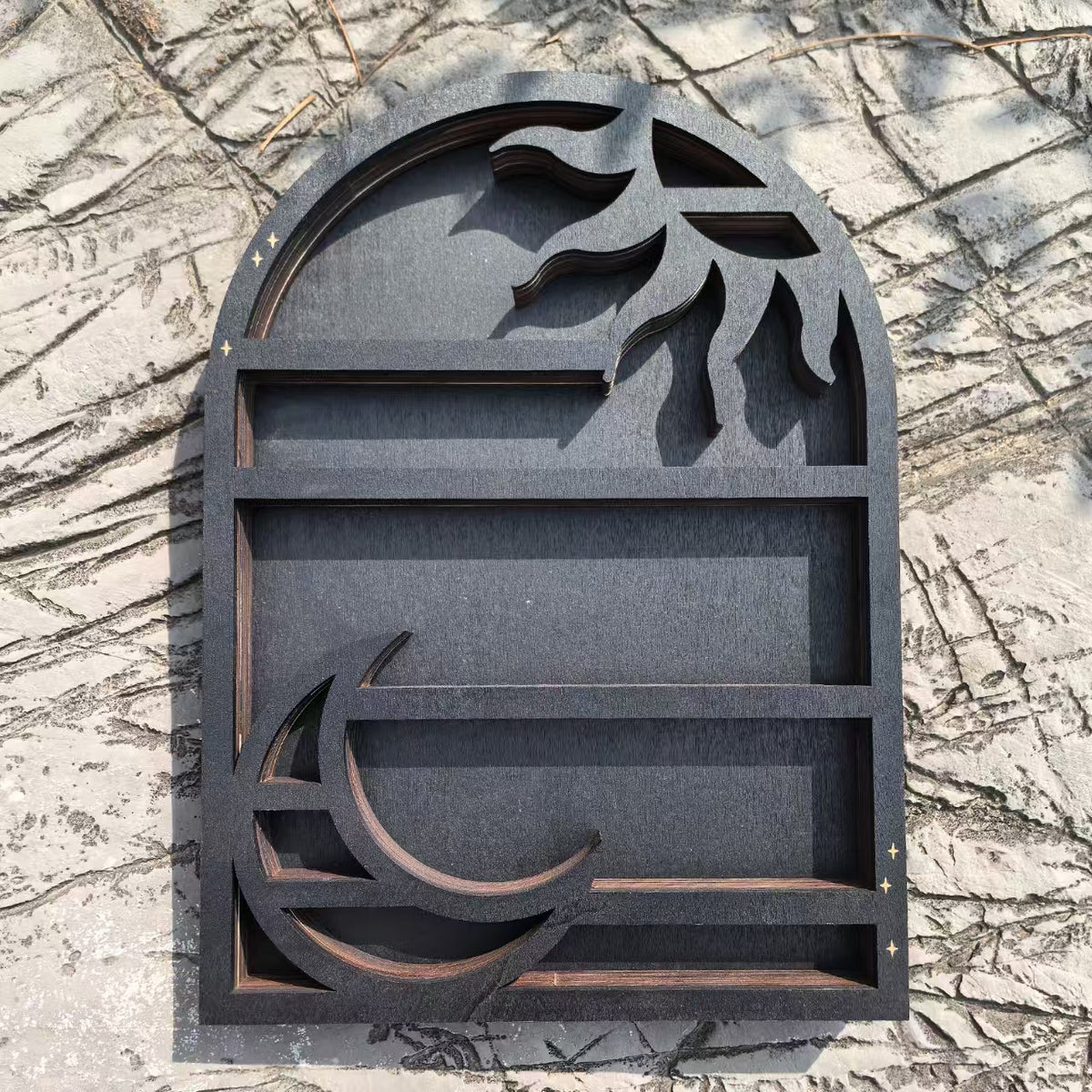 Wall-Mounted Decorative Display Shelf