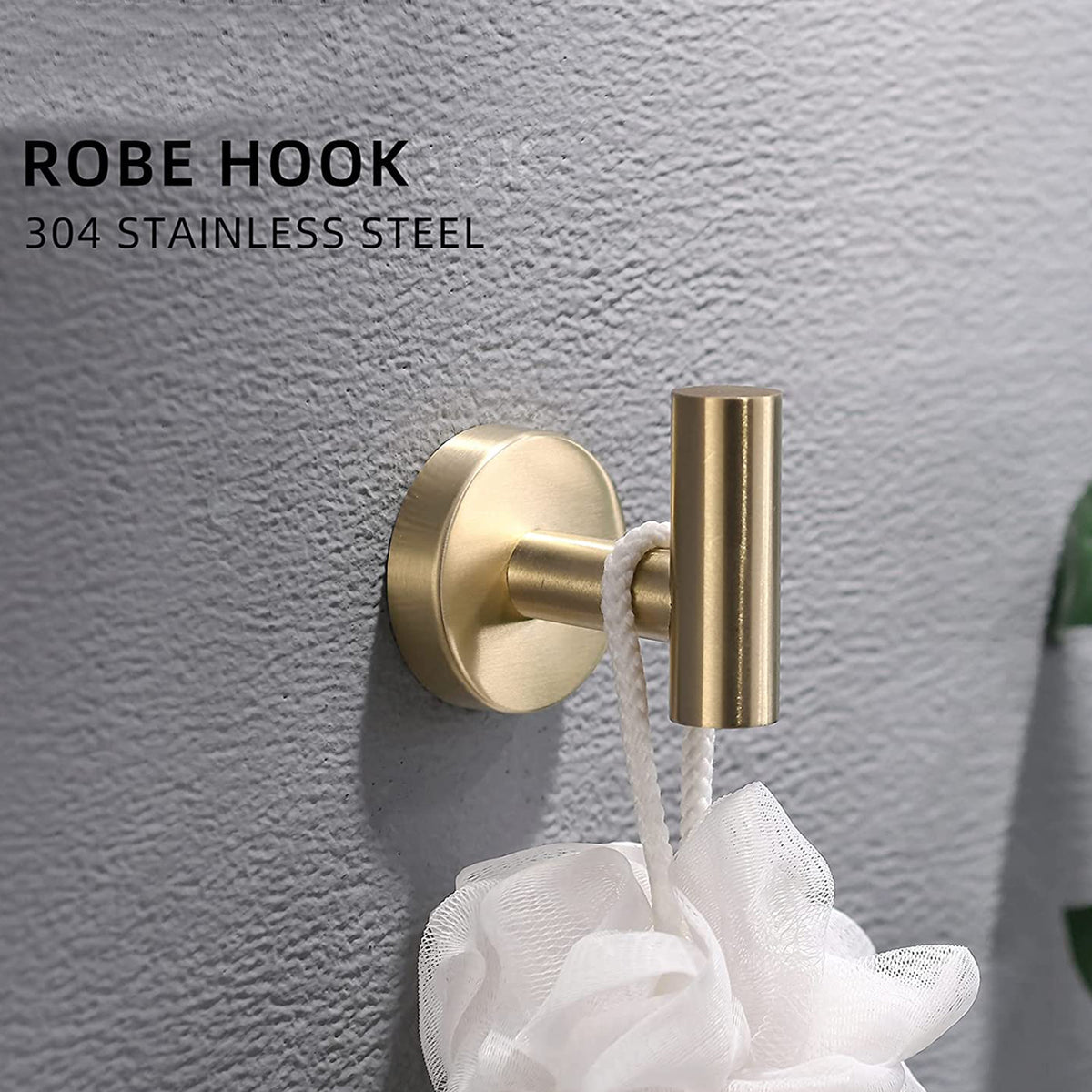 4-Piece Stainless Steel Bathroom Hardware Set