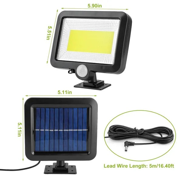 Solar LED Motion Sensor Wall Light