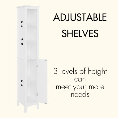 66.92-Inch Tall Bathroom Storage Cabinet