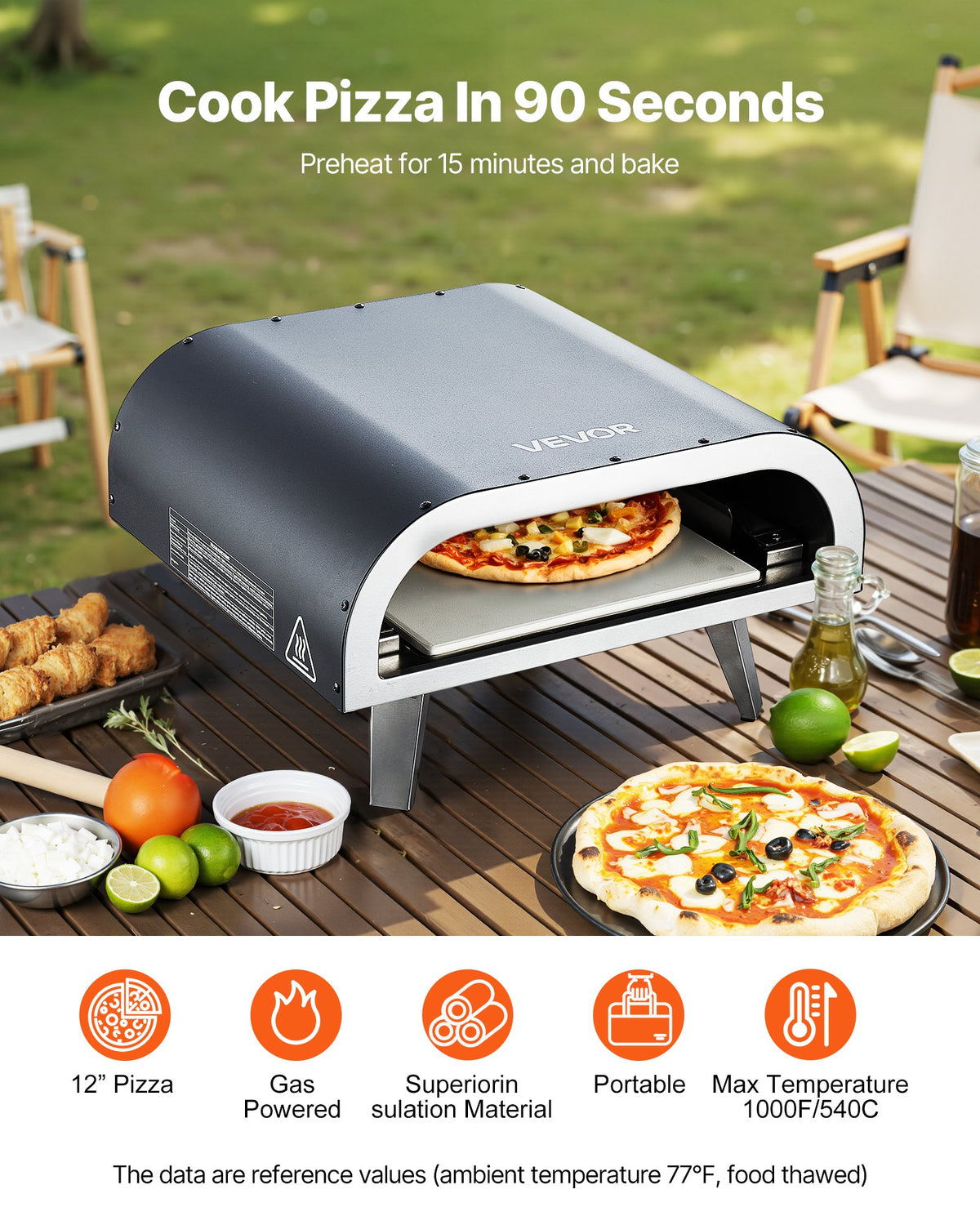 Portable Gas Outdoor Pizza Oven