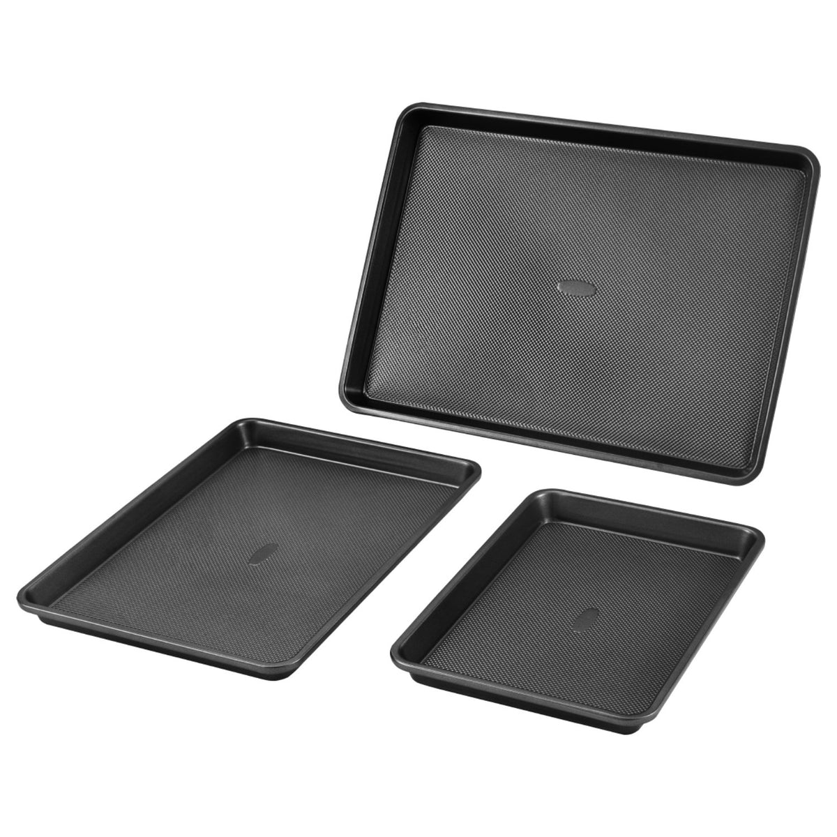 3-Piece Nonstick Carbon Steel Bakeware Set