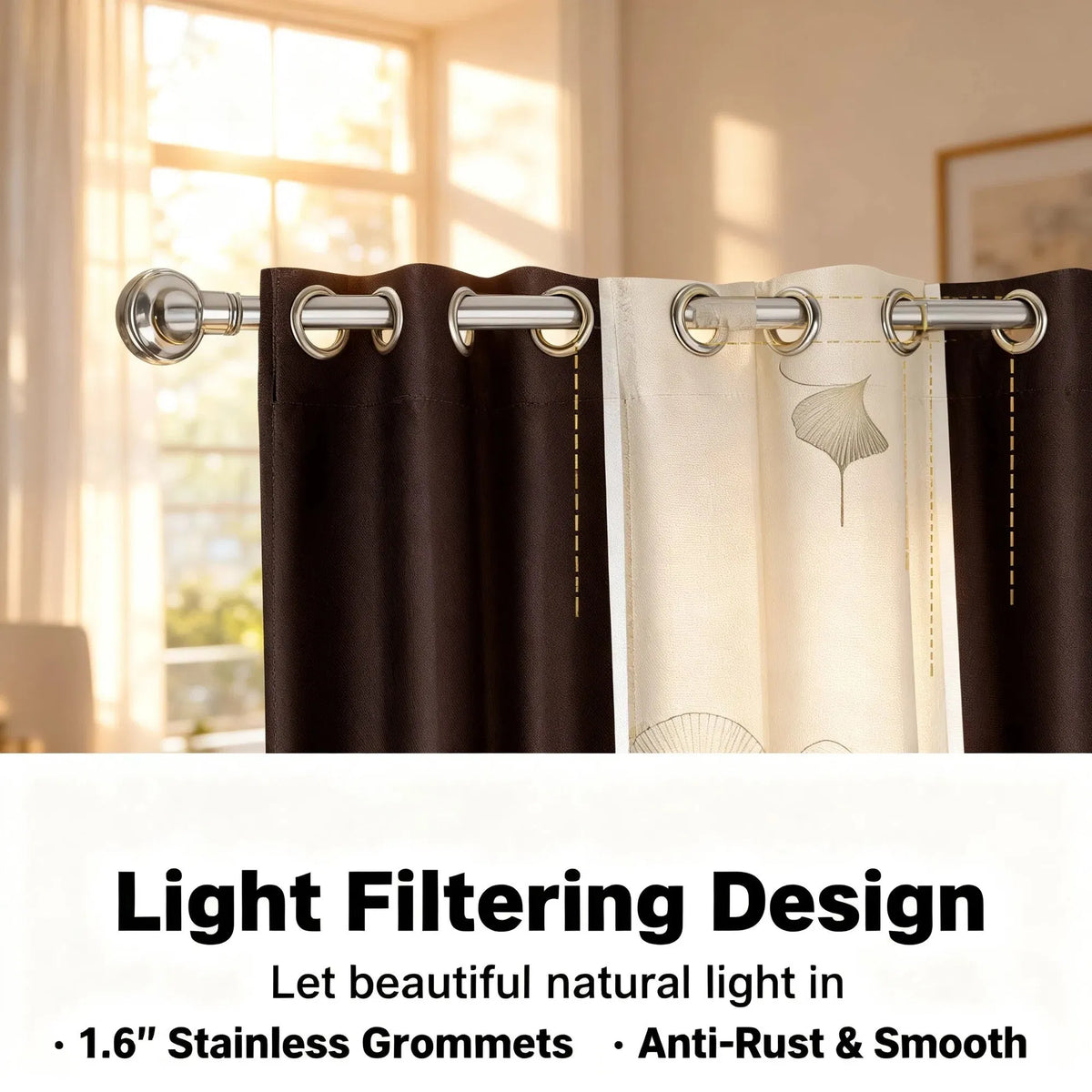 9-Piece Microfiber Bedding and Curtain Set