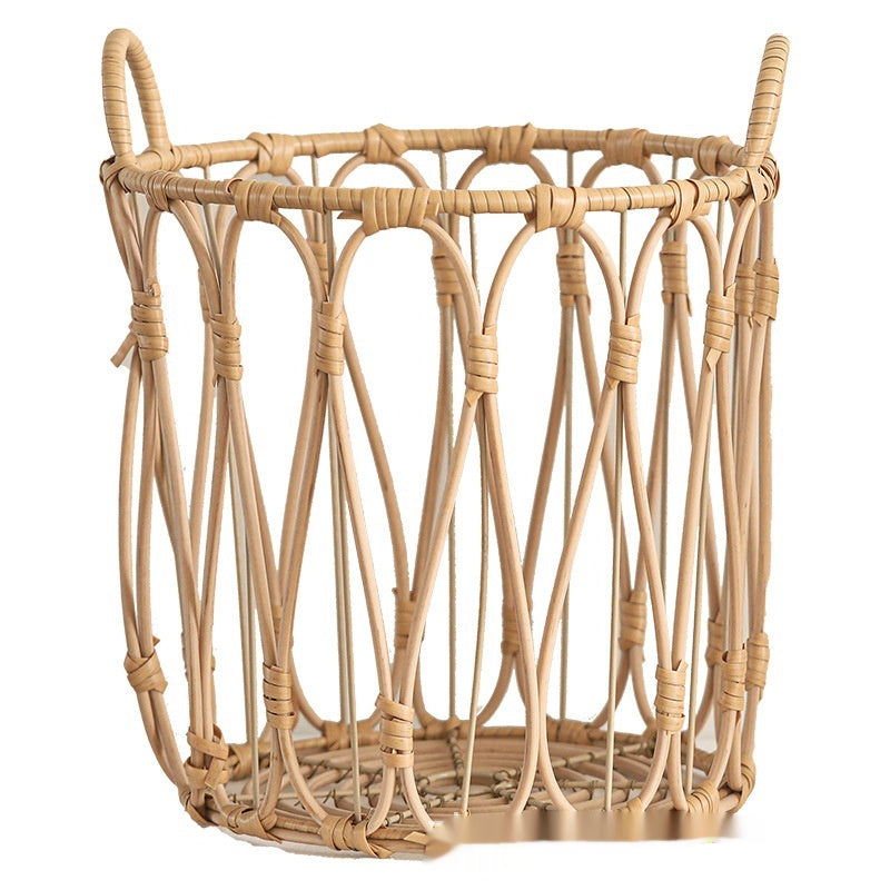 Rattan Woven Laundry Storage Basket