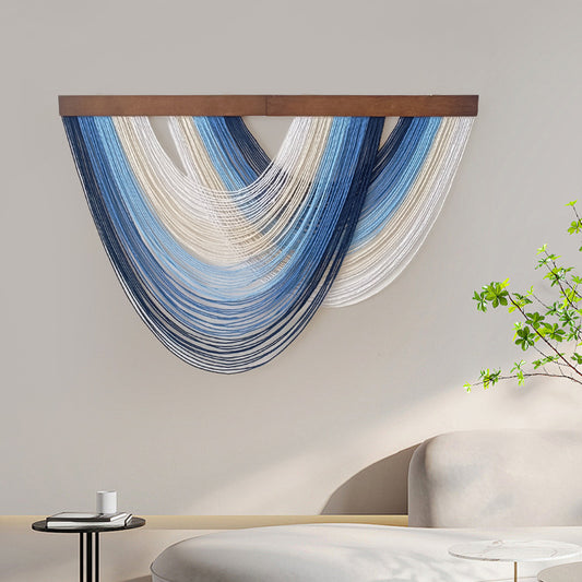 Nordic-Style Handwoven Wall Tapestry