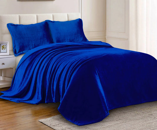 71 x 87-Inch Crystal Velvet Blanket