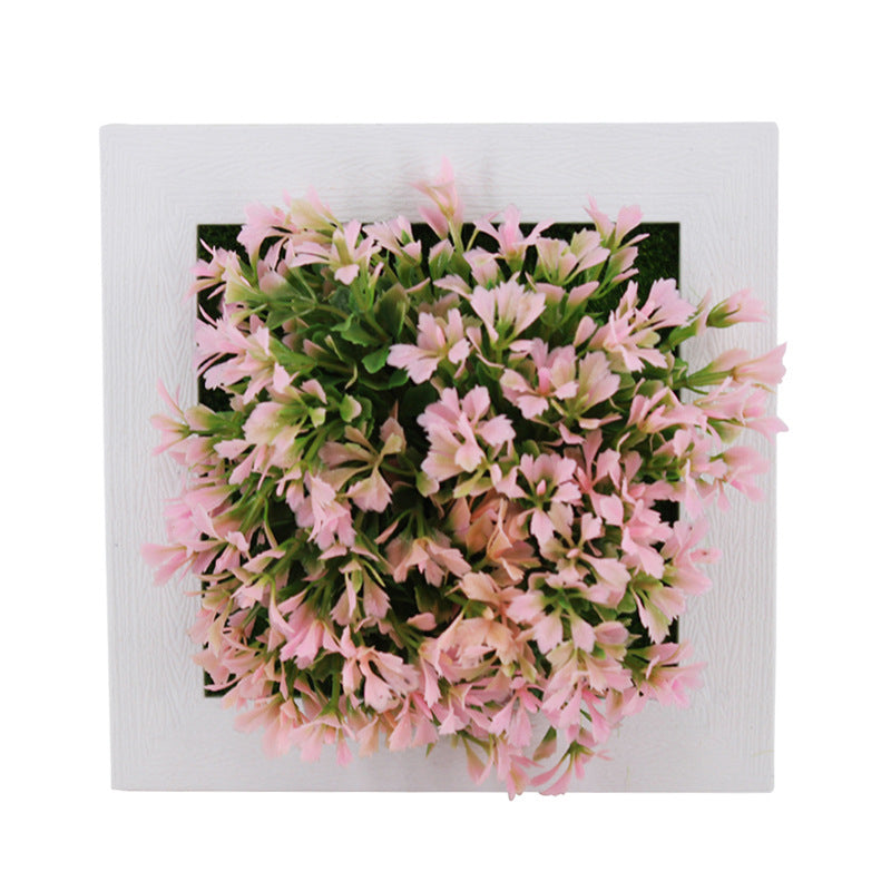 3D Artificial Succulent Flower Wall Hanging