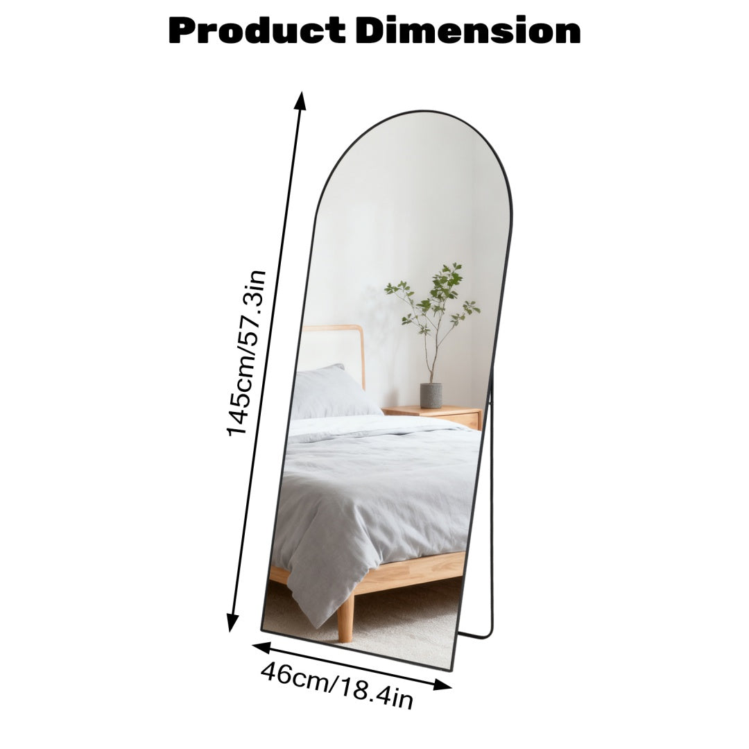 Rectangular Full-Length Floor Mirror