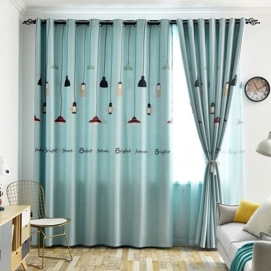 Thickened Shading Curtain for Living Room or Balcony