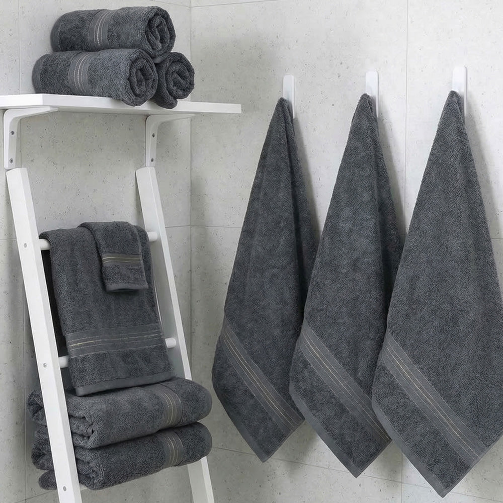 4-Piece Cotton Bath Towel Set, 70 x 140 cm