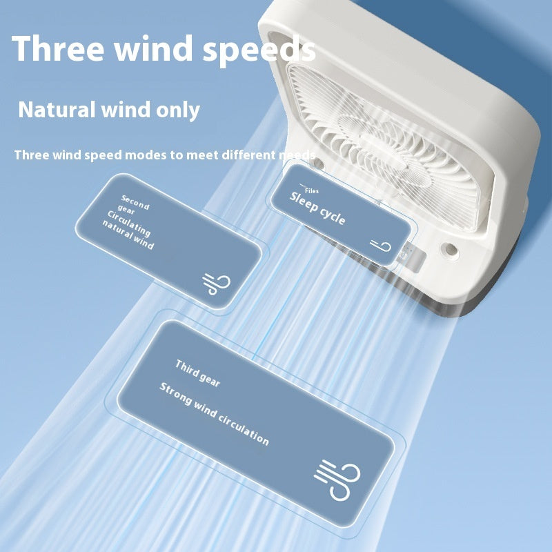 USB-Powered Water-Tank Air Cooler Fan