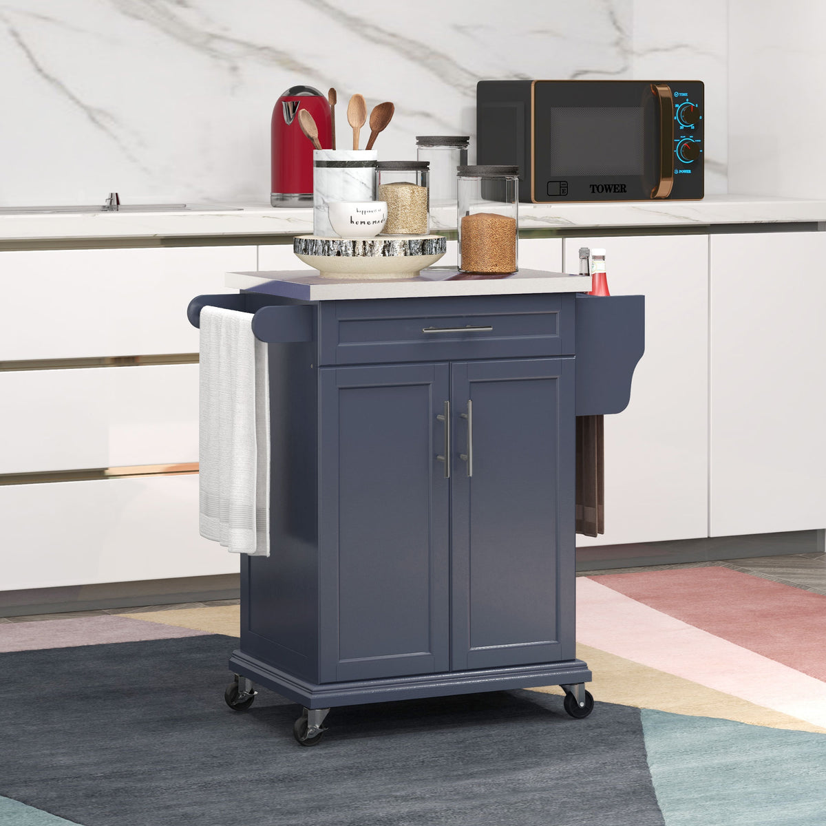 Kitchen Island on Wheels