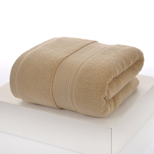 Plain Cotton Bath Towels