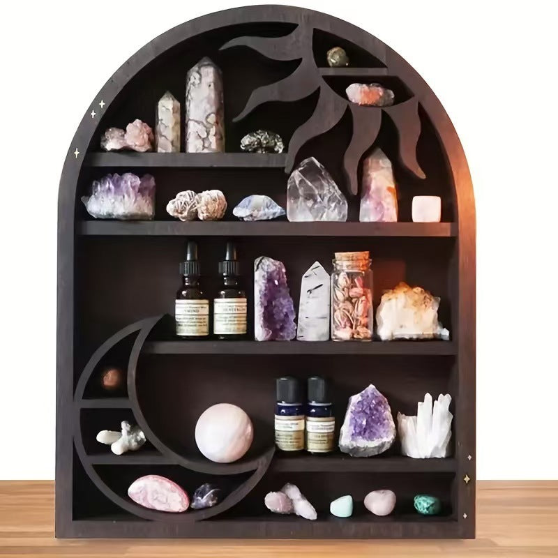 Wall-Mounted Decorative Display Shelf
