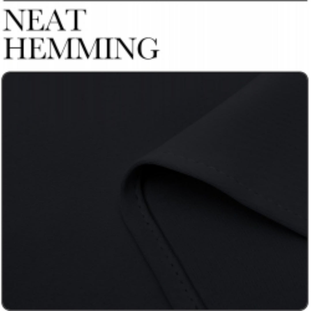 Black Eyelet Curtain Pair, 132 x 160 cm
