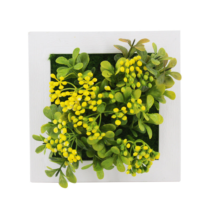 3D Artificial Succulent Flower Wall Hanging