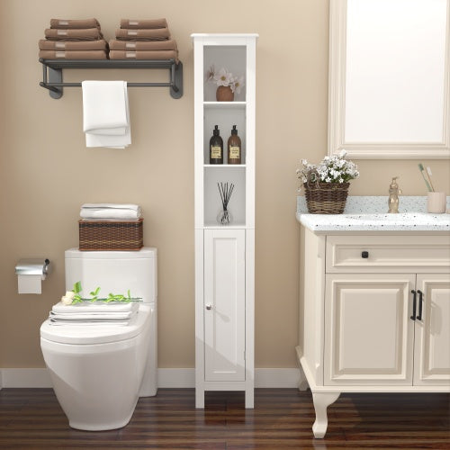 66.92-Inch Tall Bathroom Storage Cabinet