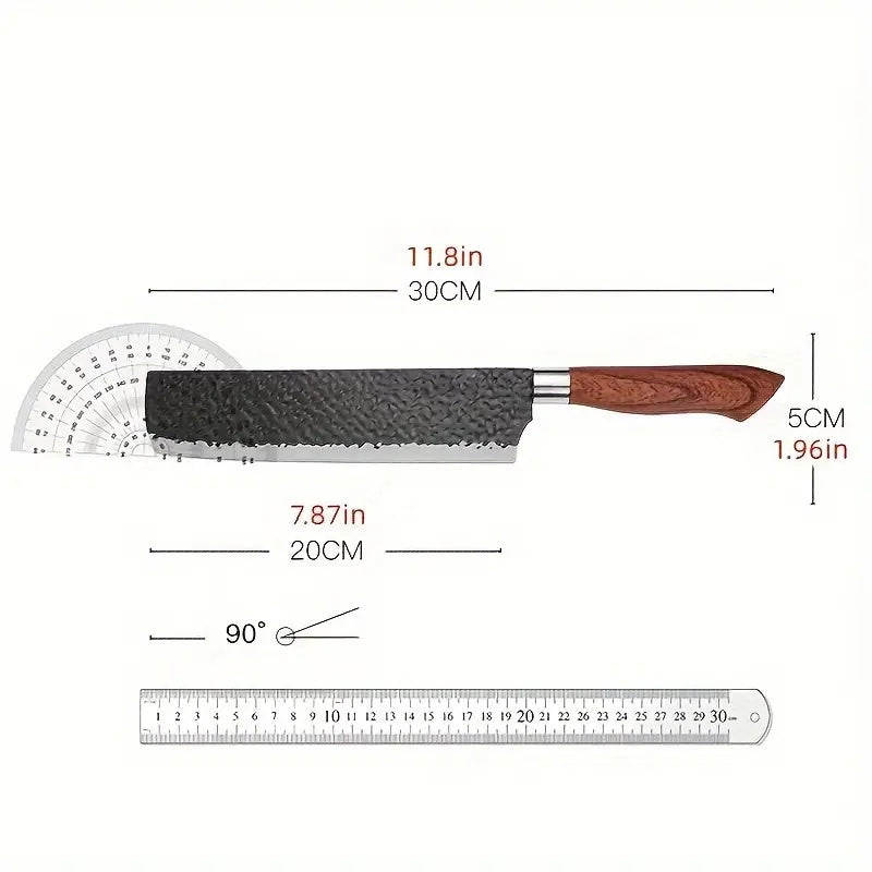 6-Piece Kitchen Knife Set with Scissors and Peeler